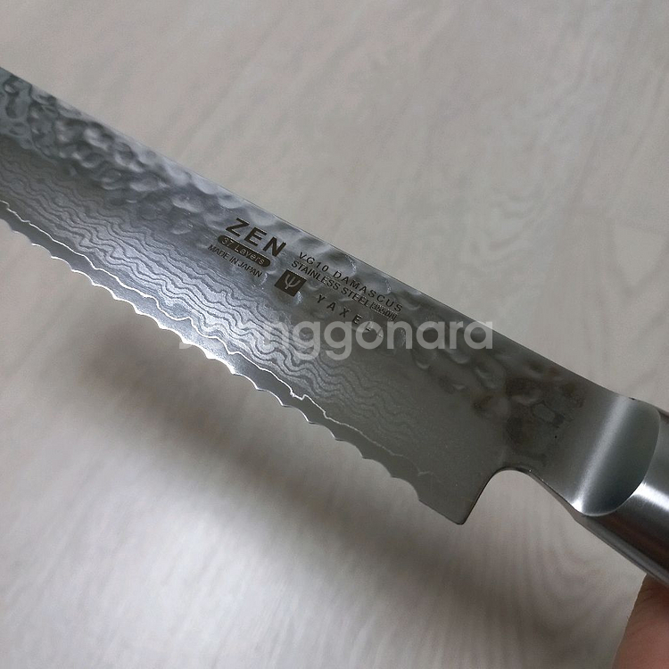 약셀 젠 다마스커스 미사용 박스신품산토쿠 165mm페티--2