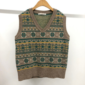 BCBG 페어아일 니트 베스트 조끼 66