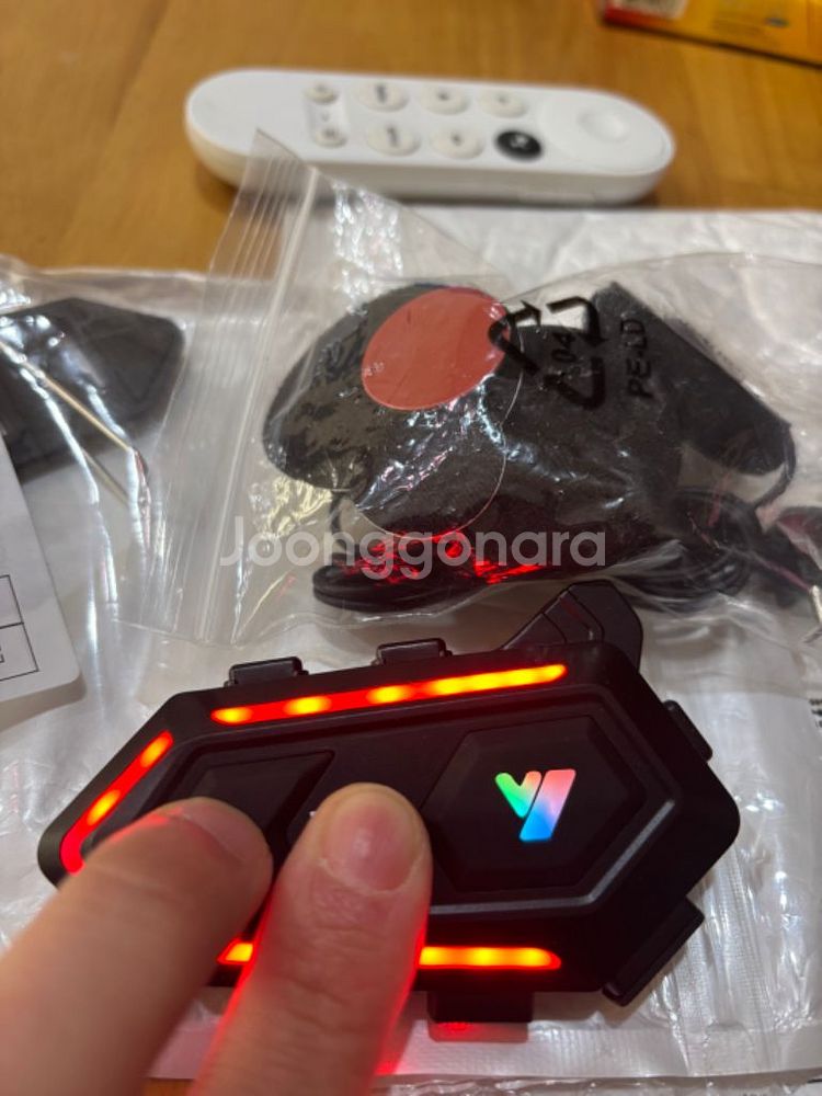 <무료배송 새상품>오토바이 헬멧 블루투스 팜 - 기타--8