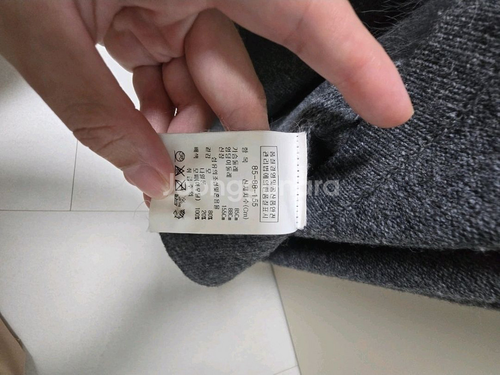 IZZAT BABA 폭스 퍼 모 니트 조끼, 아이잗바바--4