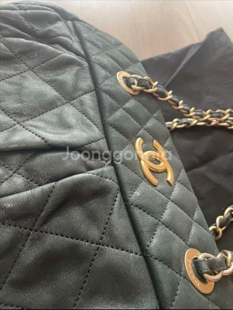 샤넬 빈티지 숄더백--2