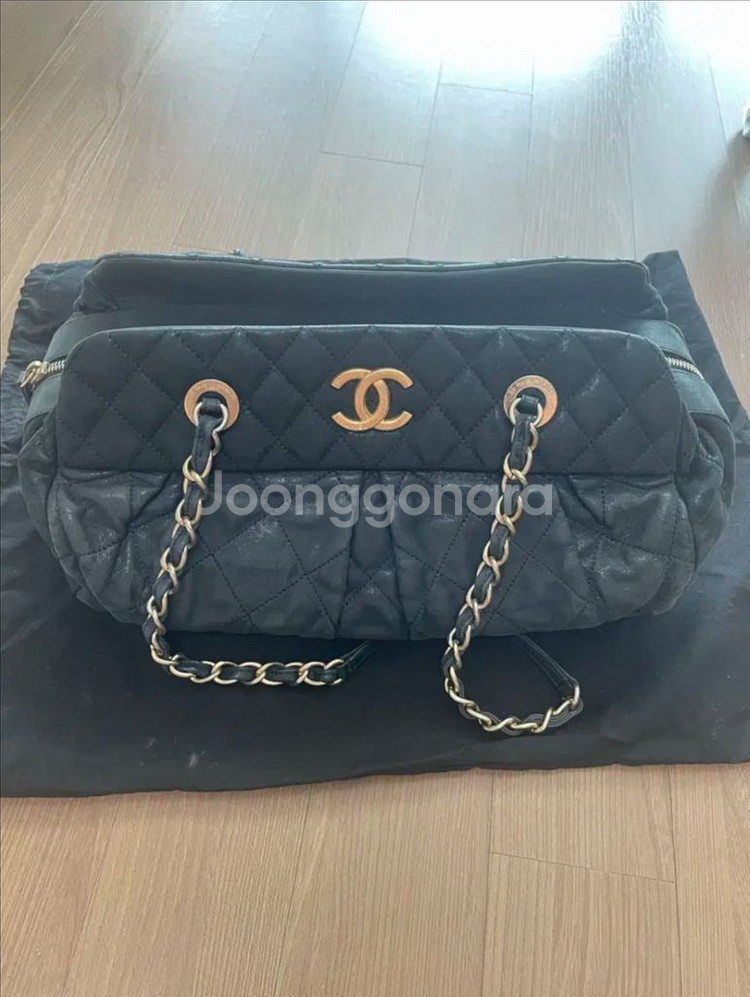샤넬 빈티지 숄더백--0