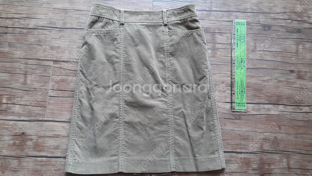 사이즈55 골텐 포켓 주머니 밴드 스커티 치마--0