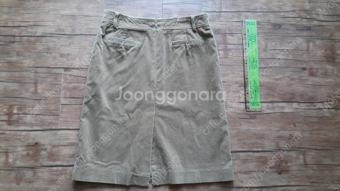 사이즈55 골텐 포켓 주머니 밴드 스커티 치마--1