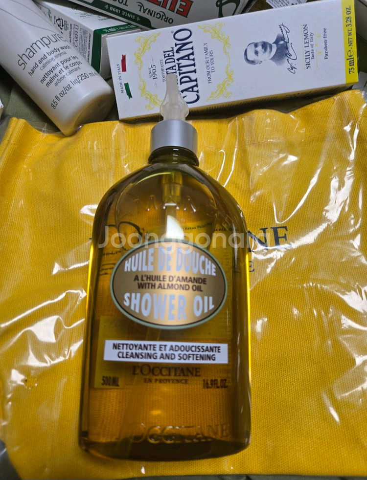 록시땅 아몬드 샤워 오일 500ml--0