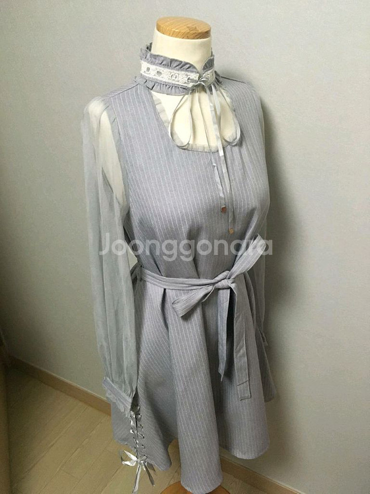 일본빈티지 새제품 시크릿허니 양산형 양지뢰 시허니원피스--0