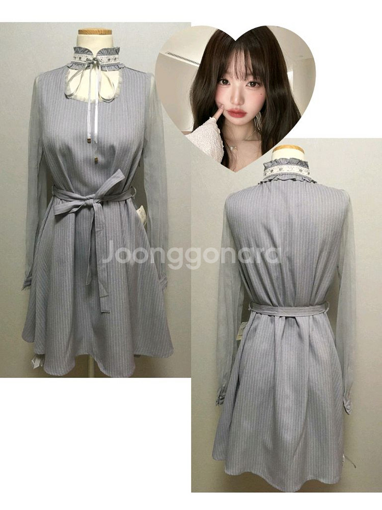 일본빈티지 새제품 시크릿허니 양산형 양지뢰 시허니원피스--1