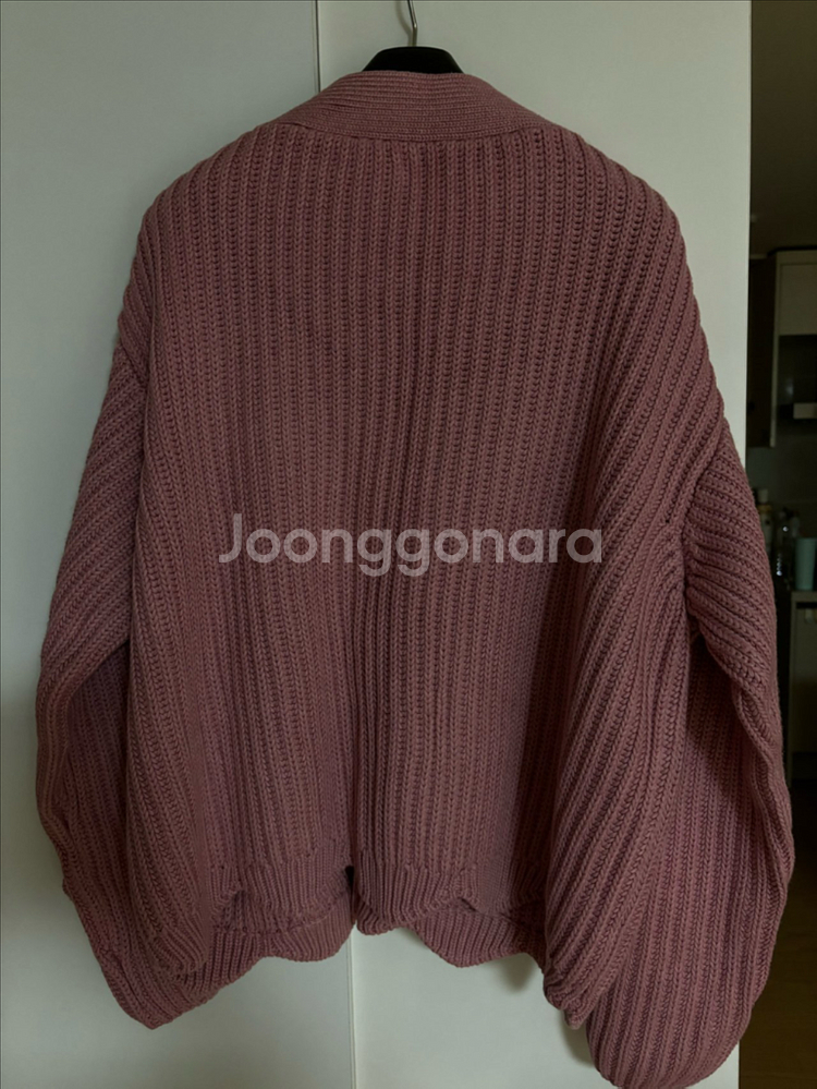 [미사용]여성 물결 가디건--1