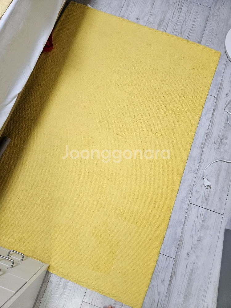 생활방수러그 옐로우 100*150--3
