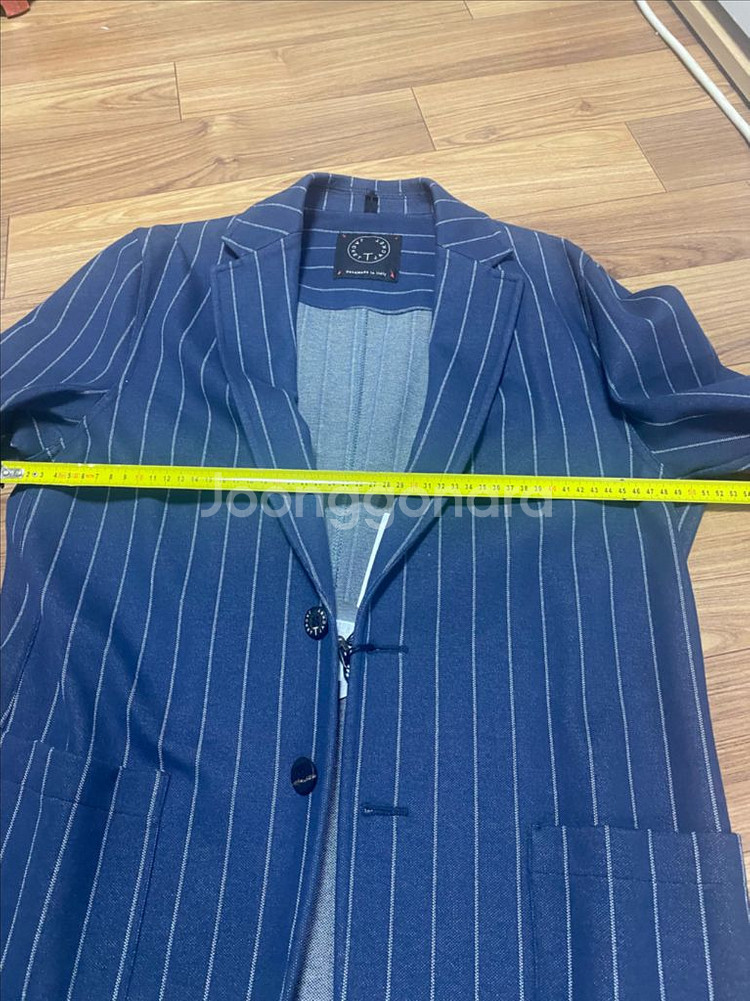 BEANPOLE 네이비 스트라이프 자켓--4