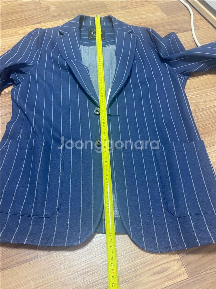 BEANPOLE 네이비 스트라이프 자켓--5