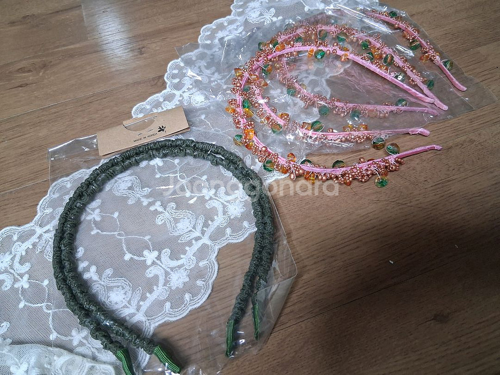 머리띠 다섯개--0