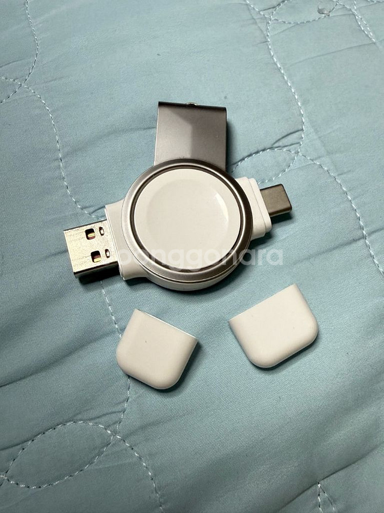 애플워치 휴대용 충전기 (USB-A/C)--0