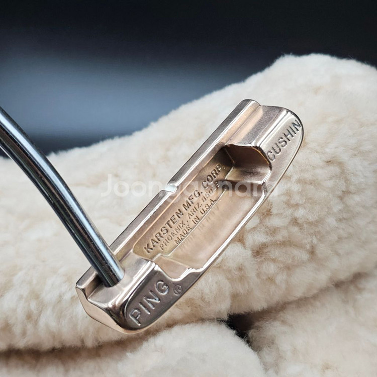 핑 황동퍼터 쿠신 L자 퍼터 CUSHIN 희귀 소장용--1