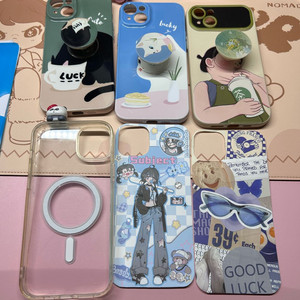 일괄정리판매 아이폰14plus 케이스 투명배경종이증정