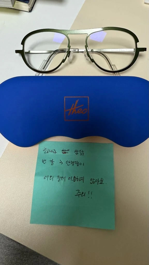 theo Echo 508 안경입니다. 이미지