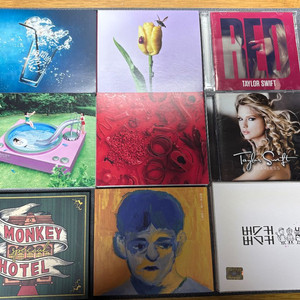 소장 cd 모음(윤하, 아이묭, 잔나비, 볼사 등등)