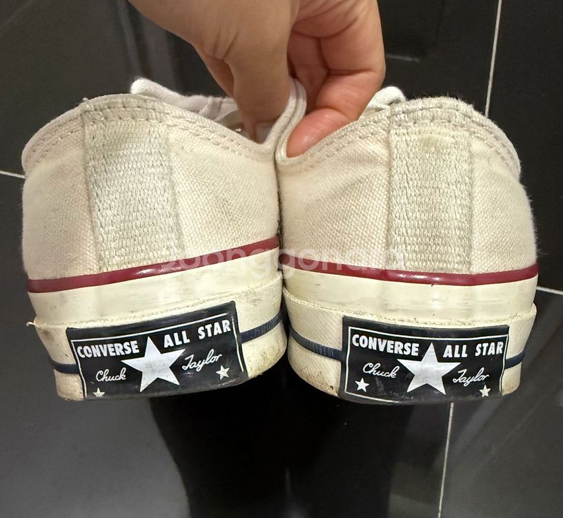 컨버스 척테일러70 베이지 240사이즈--2