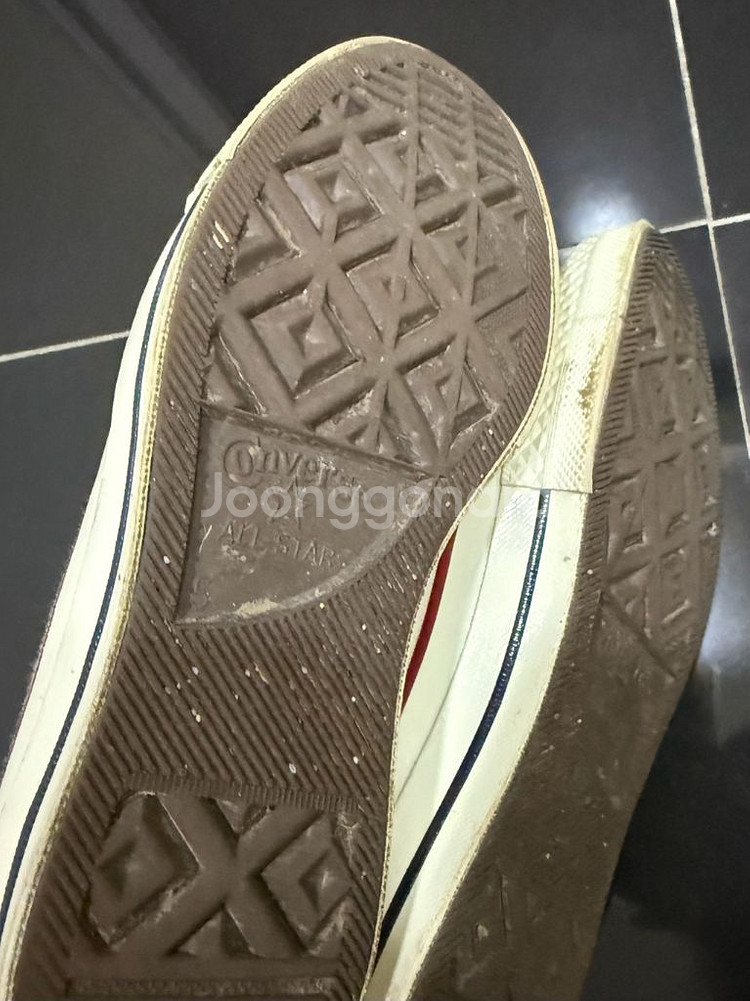 컨버스 척테일러70 베이지 240사이즈--3