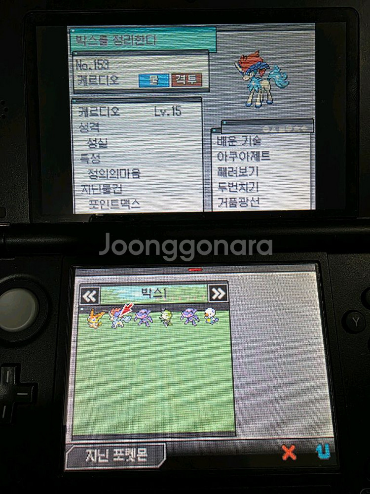 닌텐도 DS 3DS 포켓몬스터 화이트 박스 풀셋--4