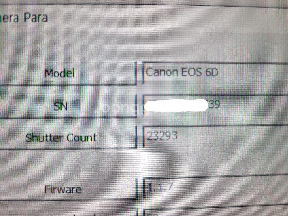 캐논 6d 카메라 바디 팔아요--7