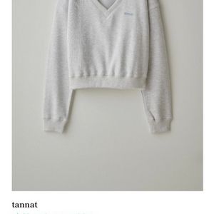 타낫 브이넥 스웻셔츠