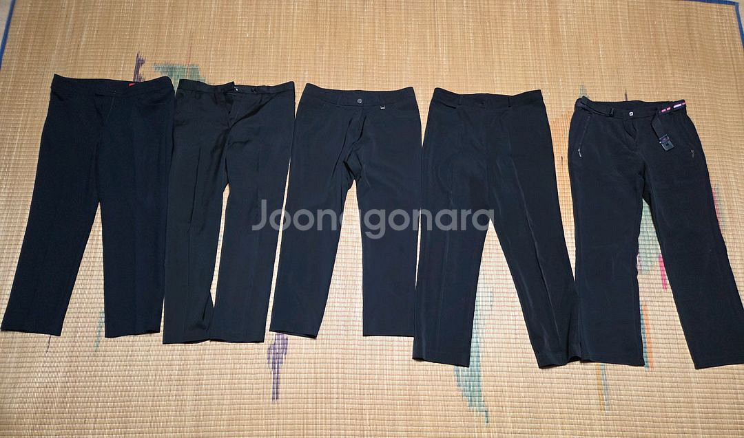 여성 30 바지 5장 택포--0