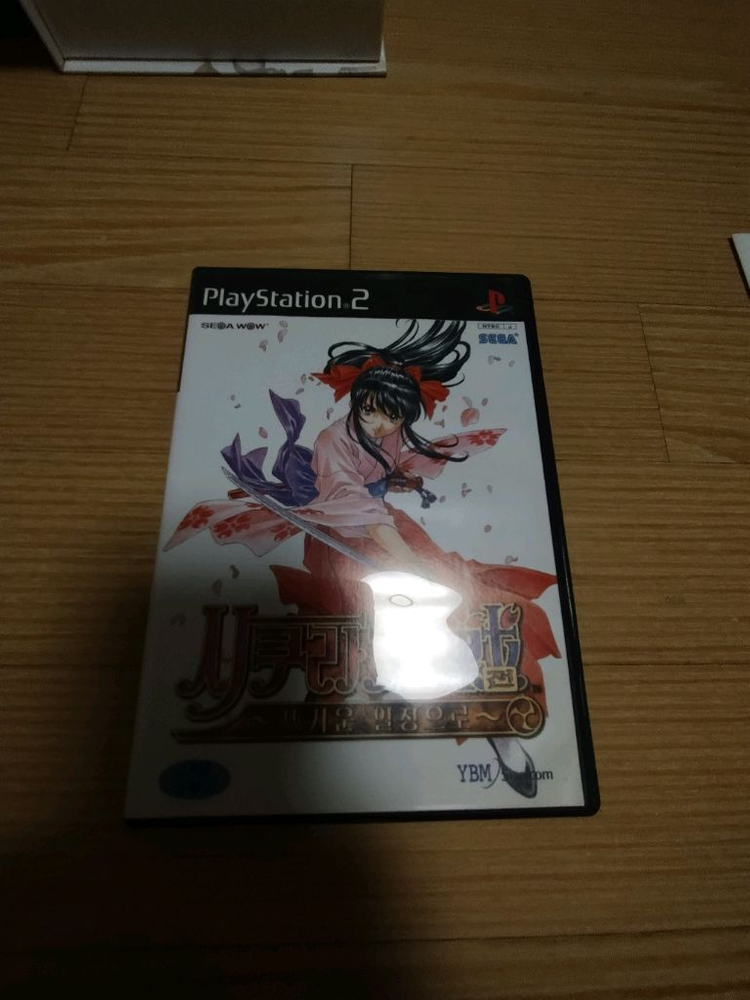 PS2 사쿠라대전 뜨거운 열정으로 정발 초회판 이미지