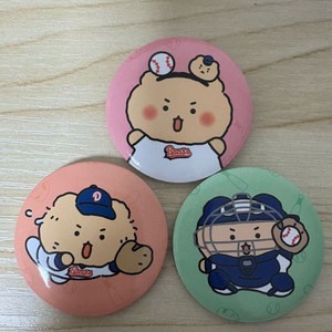 두산 망그러진곰 망곰 핀버튼