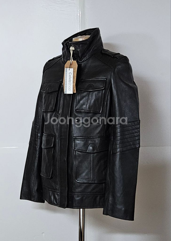 55)beyond closet비욘드클로젯 양가죽점퍼자켓--1