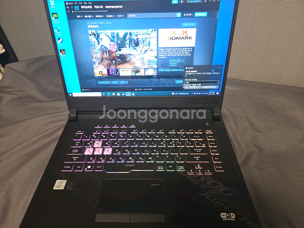 ASUS ROG STRIX 노트북 I7/RTX2060--0