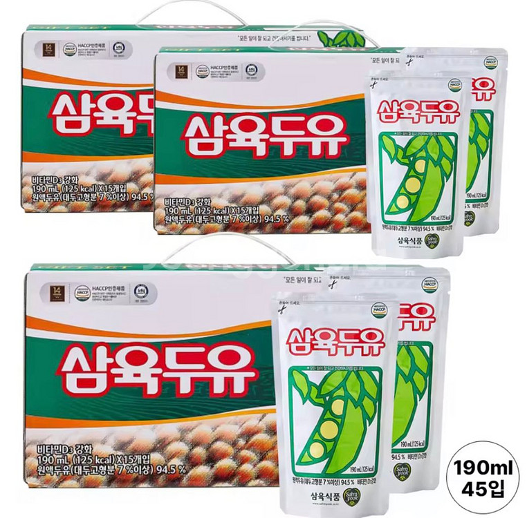 삼육두유 190ml 45개--0