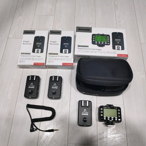 캐논 TTL/고속동조 무선동조기세트 + 추가 무선동조기