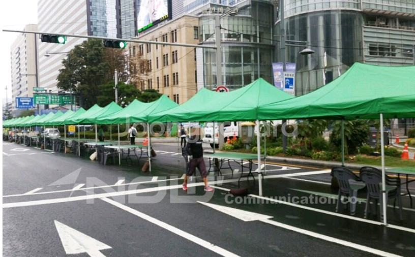 캐노피천막.듀라테이블.행사용의자--0