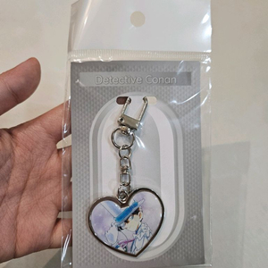 코난 30주년 하트 키링 괴도키드