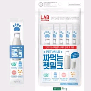 건국 짜먹는 펫밀크 12g 20입(4봉지)