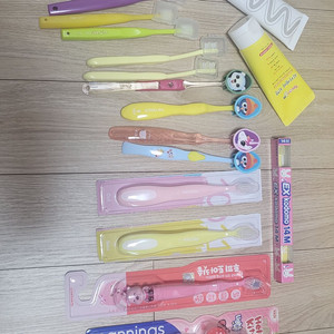 영유아 칫솔, 치약