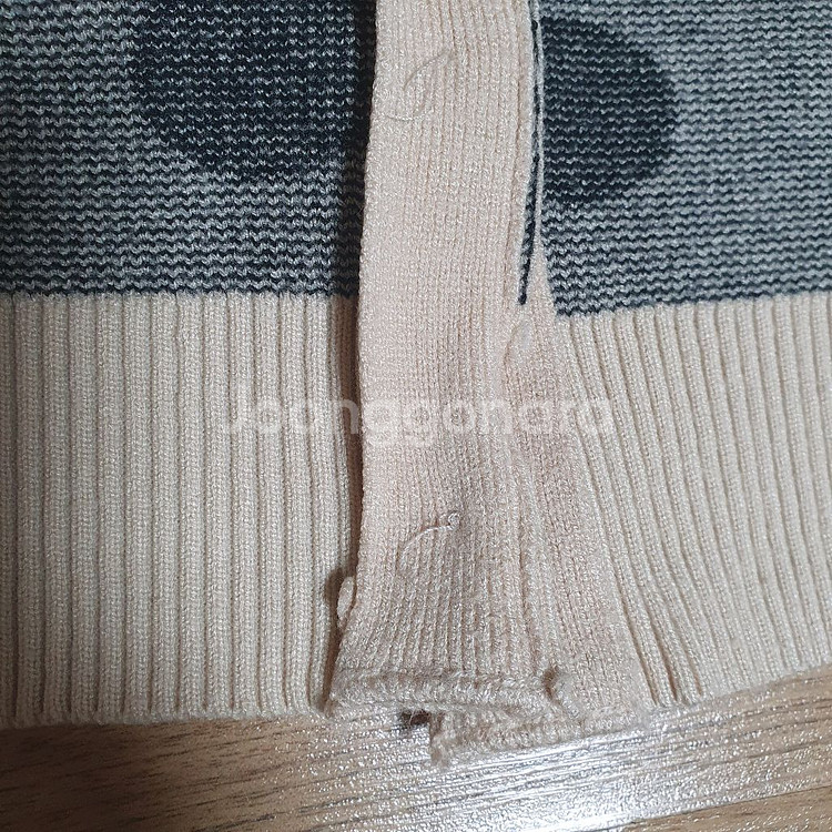 보세 여자 도트 카디건--7