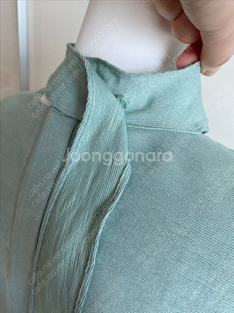 듀엘 타이 블라우스(새상품)--4