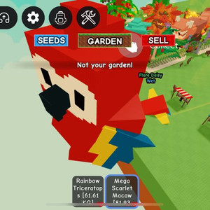 그로우 어 가든 메가 타이타닉 앵무새