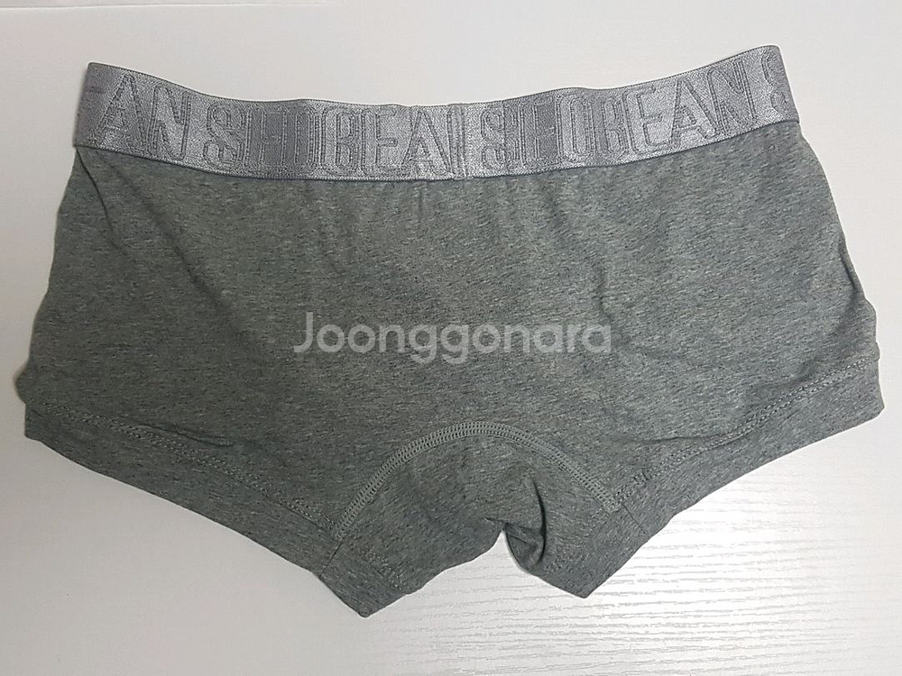 남자 면스판 그레이 드로즈팬티 M--2