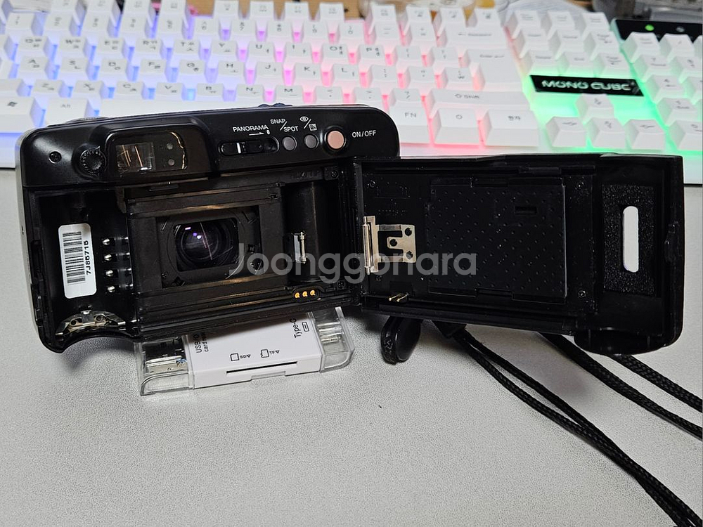 삼성 케녹스 Z145 필카 필름 카메라 작동확인--3