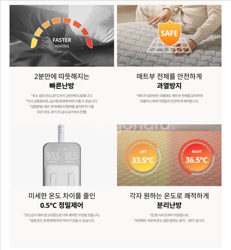 경동나비엔 카본 숙면 전기매트 퀸--1