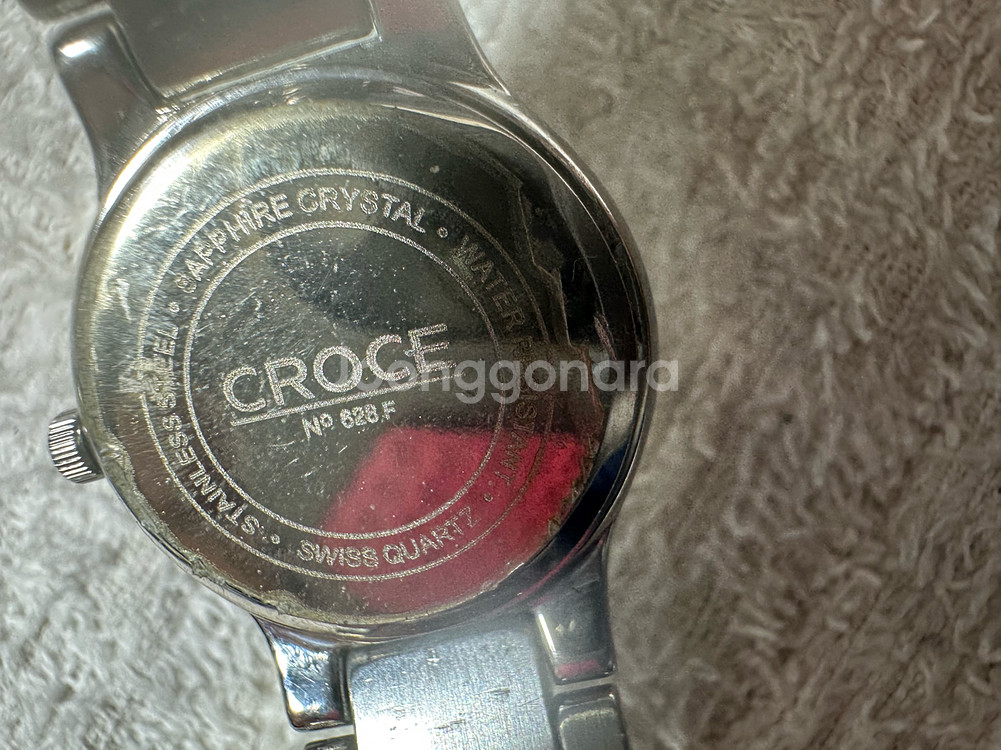 크로체(CROCE) Prestige 여성 메탈 시계--7