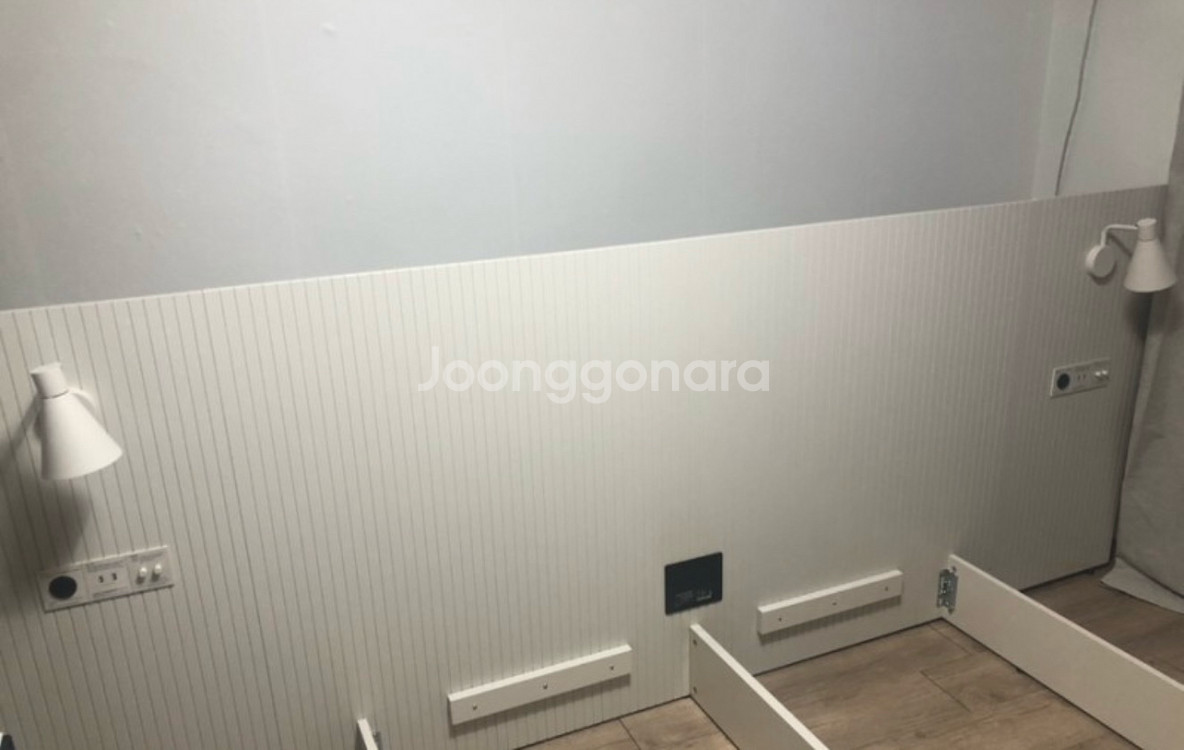 한샘 침대 헤드--0