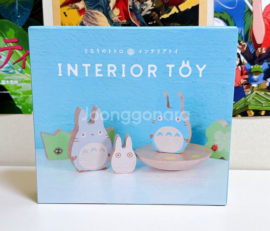 정품 지브리 토토로 나무 인테리어 토이 장난감--0