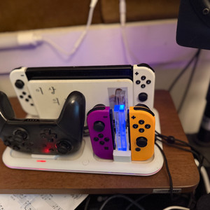 닌텐도 스위치 OLED 풀박 + 각종 필수 악세사리들