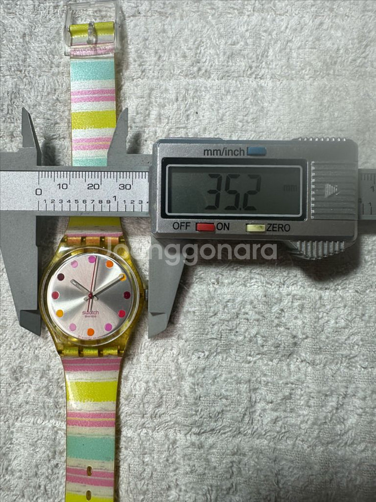 스와치 빈티지 젠트 COLOUR MY LIFE시계 판매--9