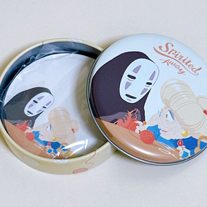 정품 지브리 센과 치히로 가오나시 틴케이스