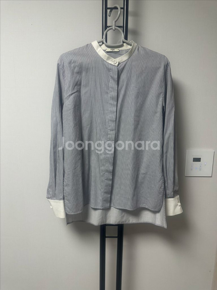 FENDI 펜디 정품 스트라이프 여성 남방-38--1